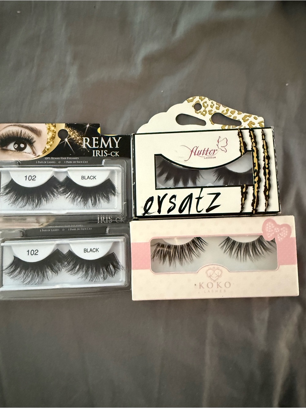 Assorted Eyelashes bundle Koko Flutter & Remy